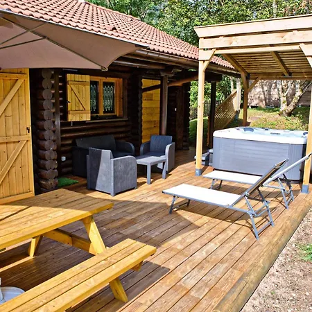 Chalet Et Spa, La Burotte בקתה *